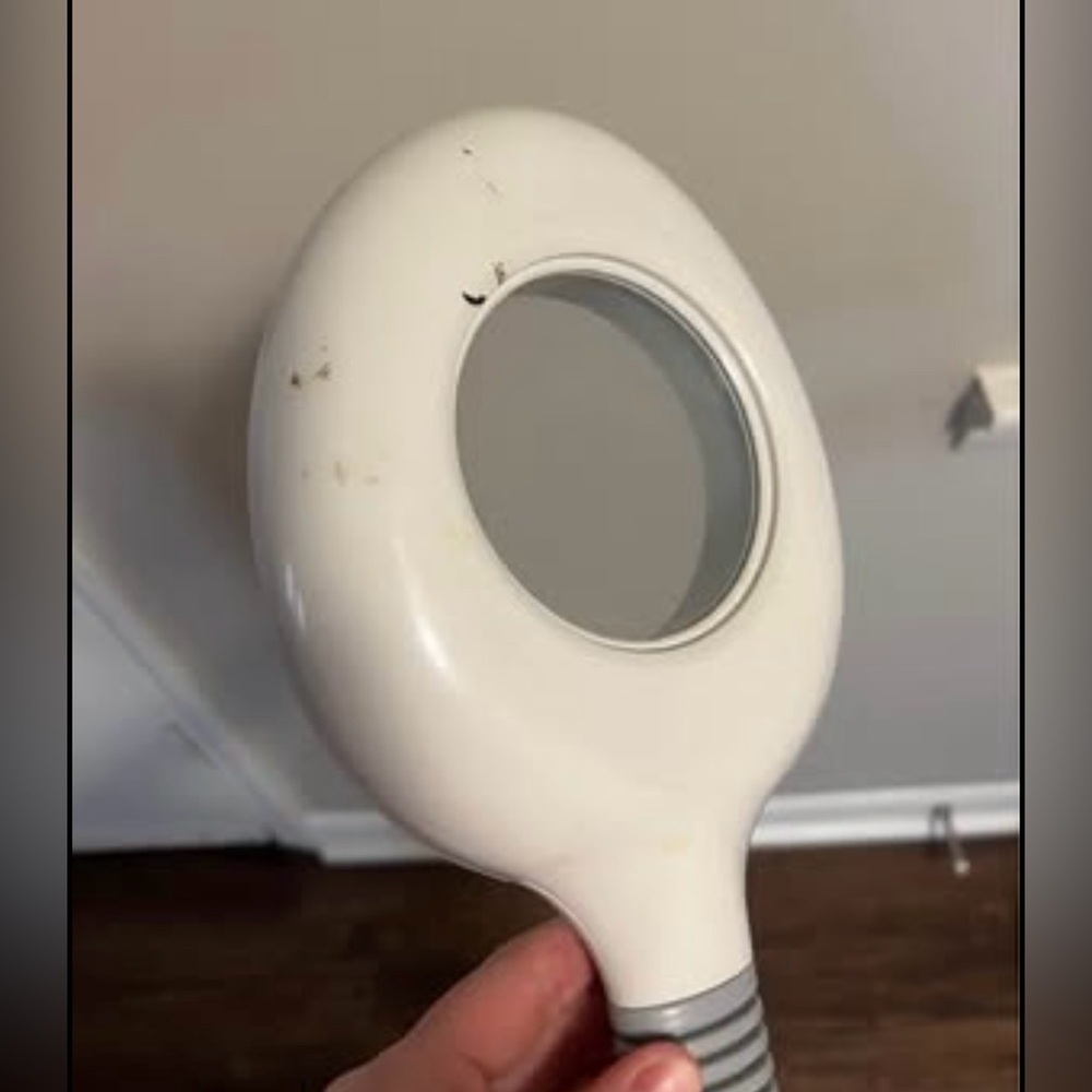 Esthetician or spa 2 in 1 steamer with magnifying light on rollers white - Picture 6 of 9
